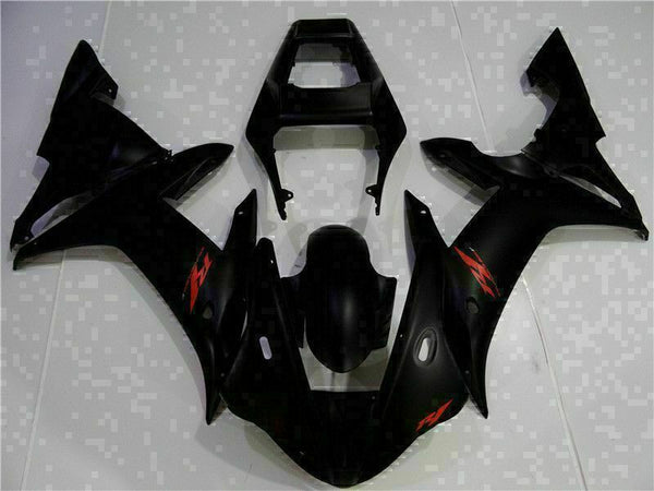 MSB Injection Mold Kit Black ABS Fairing Fit for Yamaha 2002-2003 YZF R1 g022-01