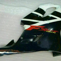 MS Injection White Black Fairing ABS Fit for Honda 2001-2003 CBR600 F4I u018