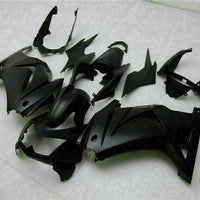 NT Fit for  2008-2012 EX250 250R Matte Black Injection Fairing Kit R001