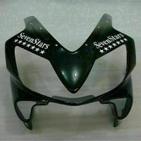 MS Injection Black Silver Fairing Plastic Fit for Honda 2001-2003 CBR600 F4I u021