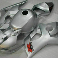NT Injection Silver Bodywork Fairing Fit for  2003-2004 GSXR 1000 N008