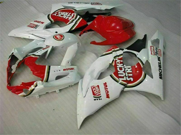 MS Injection Molded Red White Fairing Fit for  2005-2006 GSXR 1000 q032