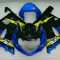 MSB Injection  Mold Blue Fairing Kit Fit for  2001-2003 GSXR 600 750 n024
