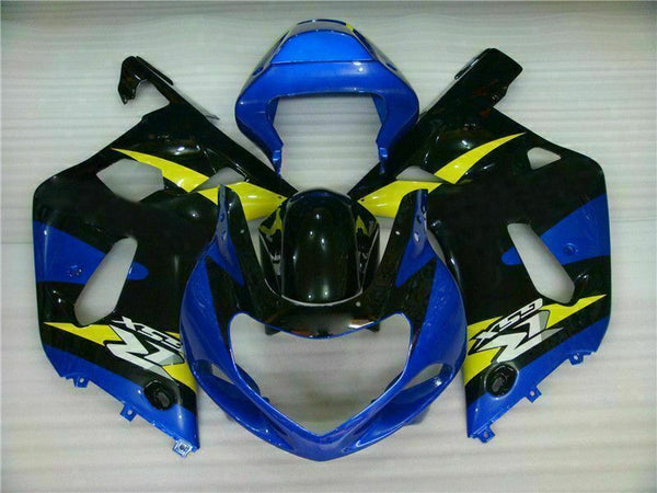 MSB Injection  Mold Blue Fairing Kit Fit for  2001-2003 GSXR 600 750 n024