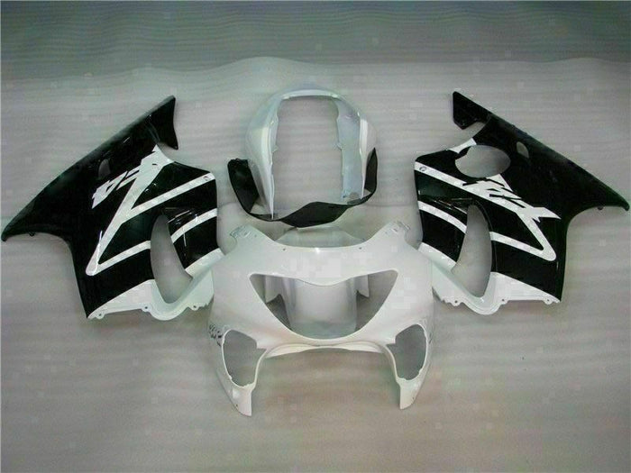 MS White Black Fairing Injection Fit for Honda 1999-2000 CBR600 F4 ABS Plastic u008