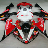 MSA Plastic Kit Red Injection Fairing Fit for Yamaha 2004-2006 YZF R1 u034