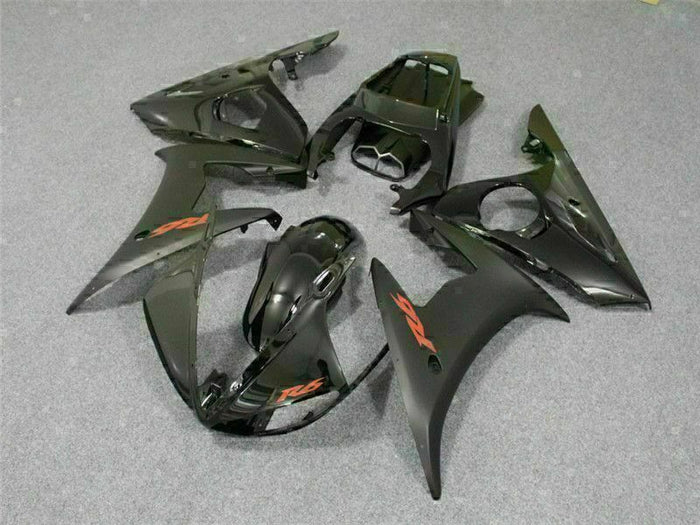 MS Injection Set Matte Black Fairing Fit for Yamaha YZF 2003-2005 R6 &06-09R6S g046