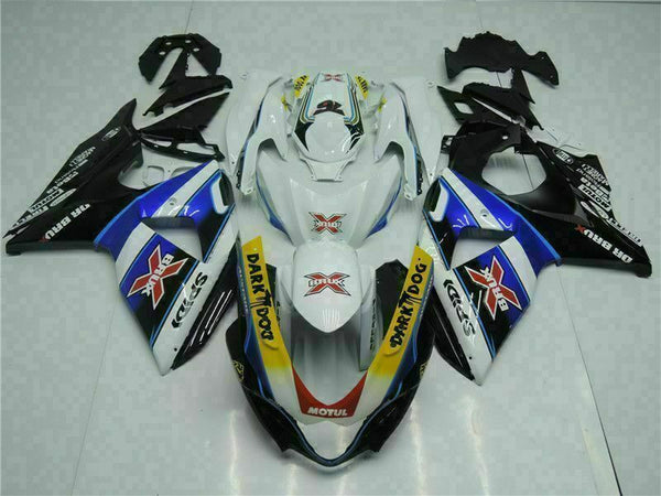 MS Injection Blue White Black Fairing ABS Fit for  2009-2016 GSXR1000 q014