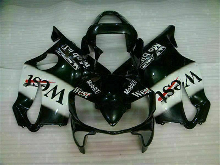 NT Fairing Fit for Honda 2001-2003 CBR600 F4i U003- White Black | ABS Injection