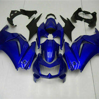 MSA Fit for  2008-2012 EX250 250R ABS Glossy Blue Injection Fairing m010