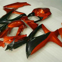 MSB Injection Mold  Red Black Fairing Fit for  2008-2010 GSXR 600 750 n036