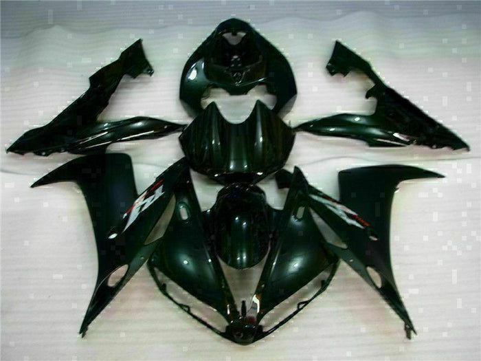 MSB Injection Black Plastic Fairing Fit for Yamaha 2004-2006 YZF R1 ABS g009-02