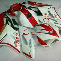 MS Injection Mold Fairing White Red Fit for ABS Honda CBR1000RR 2004-2005 u033