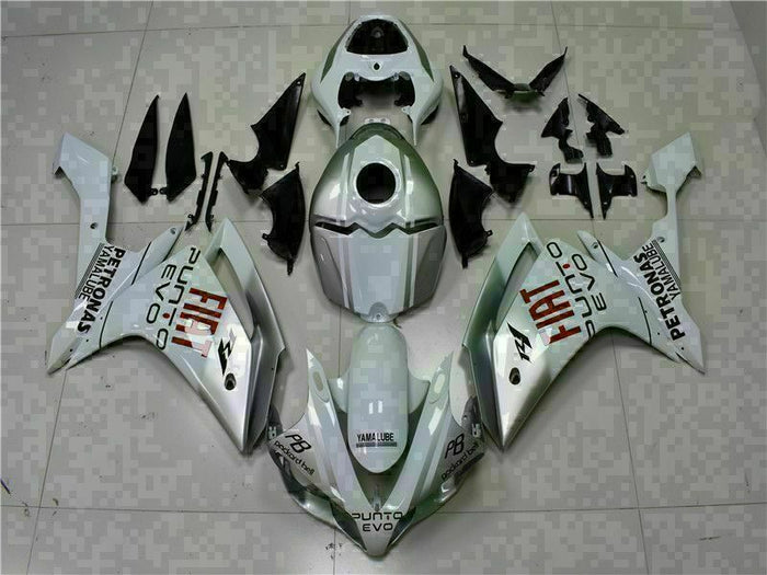 MSB Injection New White Plastic Fairing Fit for Yamaha 2007-2008 YZF R1 g040