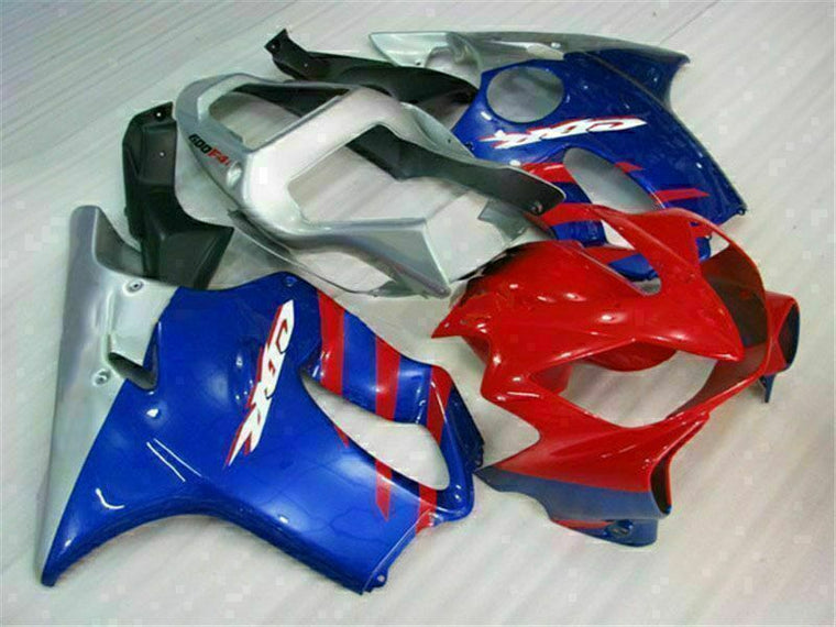 MS Injection Blue Red Fairing Plastic Fit for Honda 2001-2003 CBR600 F4I u026
