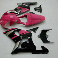 MSB Injection Mold Pink Black Fairing Fit for  2001-2003 GSXR 600 750 n022