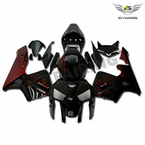 MSA Injection Molded Red Fairing Fit for Honda 2005-2006 CBR600RR Set v064