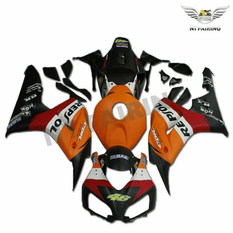 NT Fairing Fit for Honda 2006-2007 CBR1000RR U0109- Orange | ABS Injection