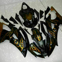 MS Injection Mold Black Fairing ABS Kit Fit for Yamaha 2008-2016 YZF R6 g011