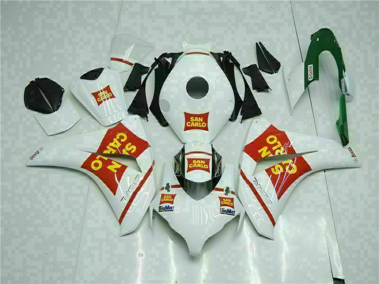 NT Fairing Fit for Honda 2008-2011 CBR1000RR U073- White | ABS Injection