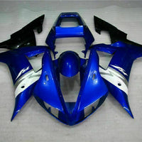 MSB Injection Mold Kit Blue ABS Fairing Fit for Yamaha 2002-2003 YZF R1 j017-01