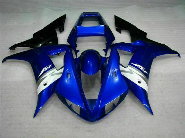 MSB Injection Mold Kit Blue ABS Fairing Fit for Yamaha 2002-2003 YZF R1 j017-01