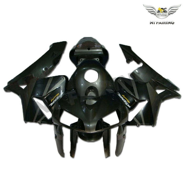 MSA Injection Black Fairing Fit for Honda 2005-2006 CBR600RR Kit Plastic h032