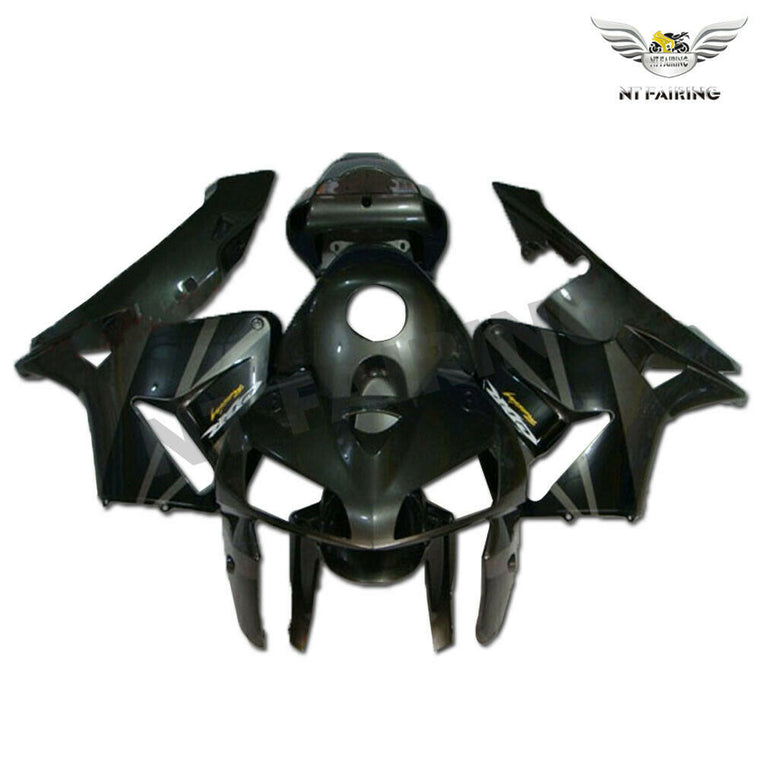 NT Fairing Fit for Honda 2005-2006 CBR600RR H032- Msa Black | ABS Injection