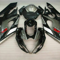 MS Injection Kit Grey Black Fairing Set Fit for  2005-2006 GSXR 1000 n004