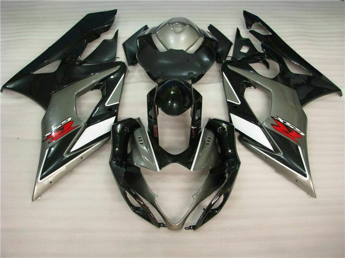 MS Injection Kit Grey Black Fairing Set Fit for  2005-2006 GSXR 1000 n004