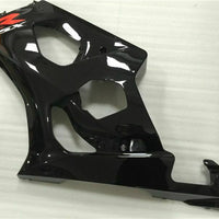 MS Injection Mold Glossy Black Fairing Fit for  2003-2004 GSXR 1000 n055