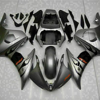 MS Injection Silver Plastic Fairing Fit for Yamaha YZF 2003-2005 R6 & 06-09 R6S g045