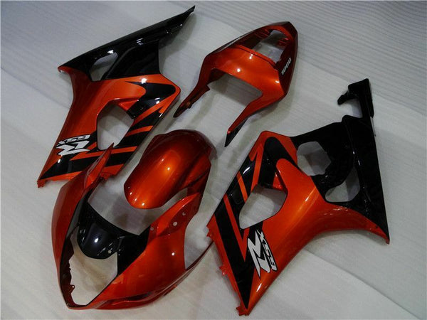 MS Injection Mold Brown Black Fairing Fit for  2003-2004 GSXR 1000 n006