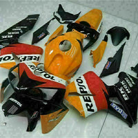 US STOCK NT Injection Orange Fairing Fit for Honda 2005-2006 CBR600RR ABS Bodywork N078 Available in TX