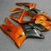 MSB Injection Mold Kit Orange ABS Fairing Fit for Yamaha 2000-2001 YZF R1 g004