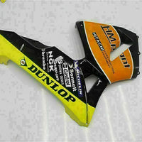 MSA Injection Molding Plastic Fairing Fit for Honda 2003-2004 CBR600RR u071
