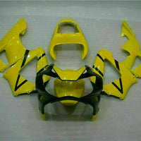 MS Injection Mold Fairing Yellow Set Fit for ABS Honda CBR929RR 2000-2001 u012