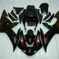 MSB Injection Mold Kit Black ABS Fairing Fit for Yamaha 2002-2003 YZF R1 g026