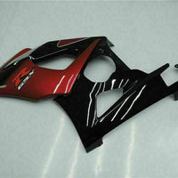 MS Injection Bodywork Red Black Fairing Fit for  2005-2006 GSXR 1000 p055