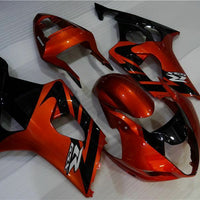 MS Injection Mold Brown Black Fairing Fit for  2003-2004 GSXR 1000 n006