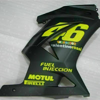 MS Fit for  2008-2012 EX250 250R Plastic Black Injection Fairing t034-T