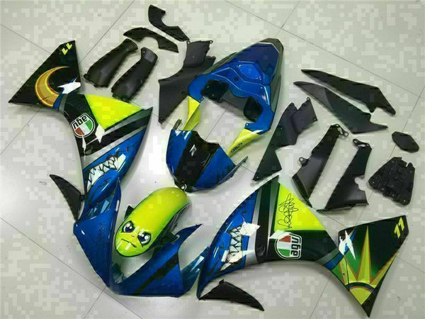 MSB Injection Blue Plastics Fairing Kit Fit for Yamaha YZF R1 2009-2011 g033y