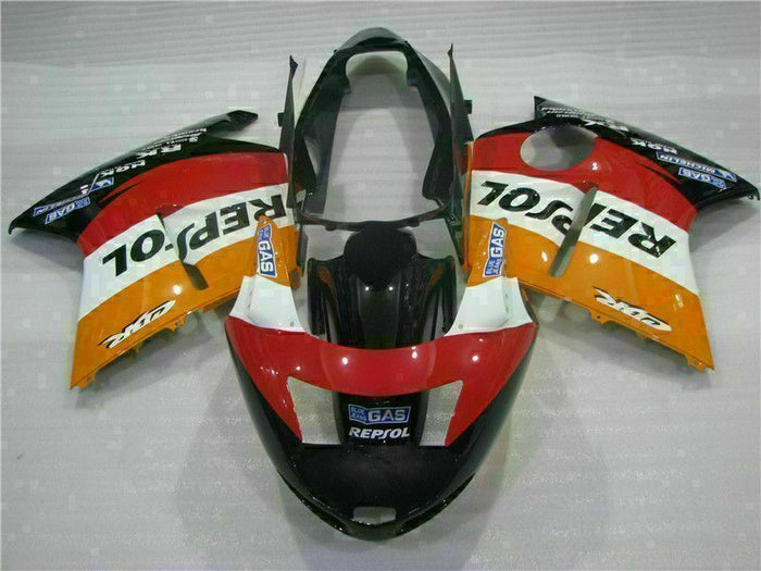 MS Injection Orange Fairing ABS Kit Fit for Honda 1996-2007 CBR1100XX u022