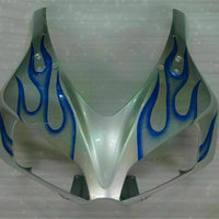 MS Injection Blue Flame Silver Fairing Fit for Honda 2006-2007 CBR1000RR u046
