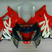 MS Red Blue Fairing Injection Fit for Honda 1999-2000 CBR600 F4 ABS Plastic u019