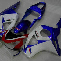 MS Injection Blue White Fairing Kit Fit for Honda 2002 2003 CBR954RR 900RR u024