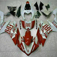 MSB Injection New Red White Plastic Fairing Fit for Yamaha 2007-2008 YZF R1 g041