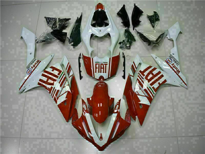 MSB Injection New Red White Plastic Fairing Fit for Yamaha 2007-2008 YZF R1 g041
