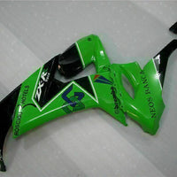 MSA Fit for  2008-2010 ZX10R ZX-10R ABS Green Black Injection Fairing t014-T