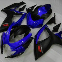 NT Injection Blue Black Fairing Fit for  2006 2007 GSXR 600 750 N084